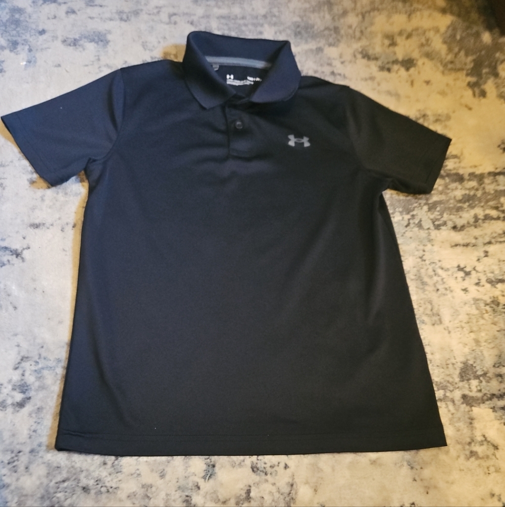 Under Armour Men’s Black Short-Sleeve Crew Performance Tee